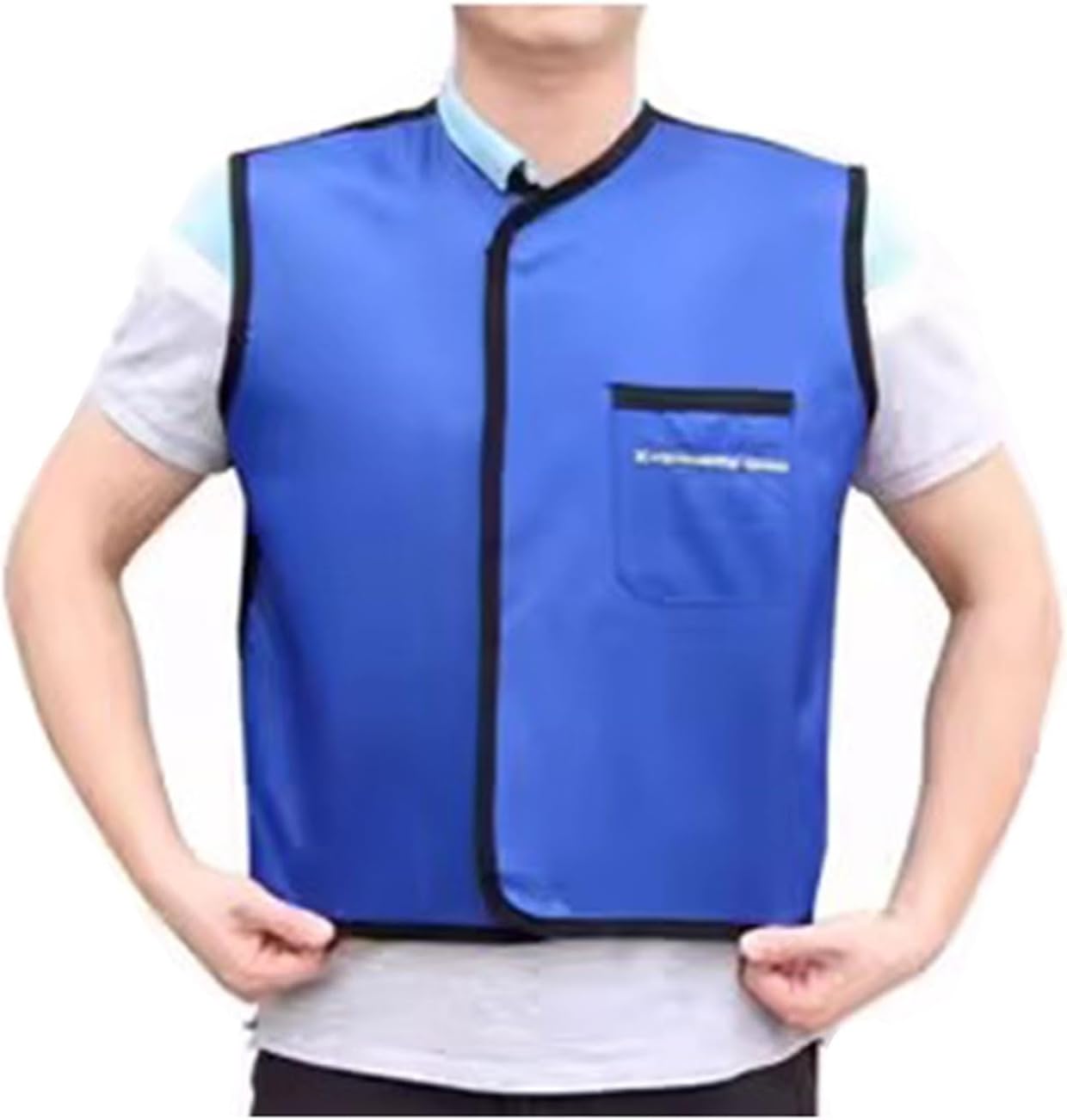 GDAE10 0.5mmpb X-Ray Protection Vest, Radiation Protective Lightweight Lead Apron Shield Clothing Waistcoat CT Suit Free size