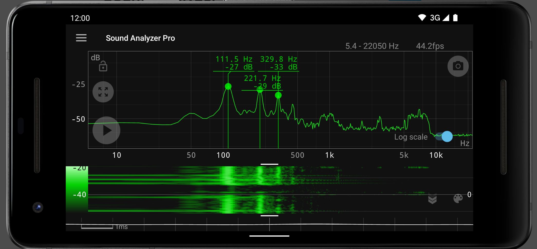 Sound Analyzer Pro Android App